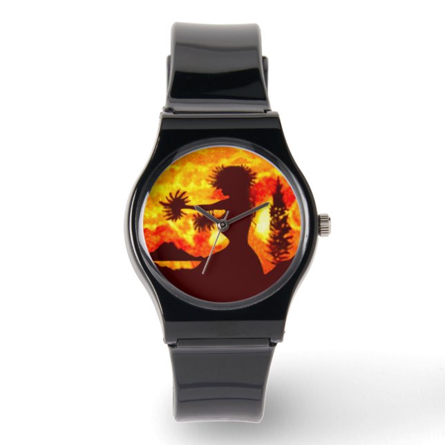Reloj De Pulsera Hula Dancer  (Anverso)