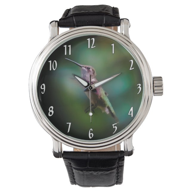 Reloj De Pulsera Hummingbird - Fotografía original (Anverso)