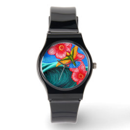 Reloj De Pulsera Hummingbird Ocean