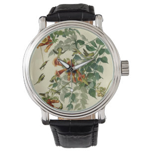 Reloj De Pulsera Hummingbird Ruby Throated Audubon