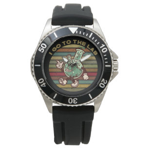 Reloj De Pulsera Humor científico de química de laboratorio T-Shi