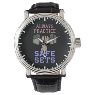 Reloj De Pulsera Humor de entrenamiento - Practicar conjuntos segur