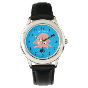 Reloj De Pulsera Humor de personalizado de pulpo de bebé de color r