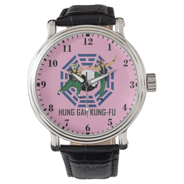 Reloj De Pulsera Hung Gar Kung-Fu (Anverso)