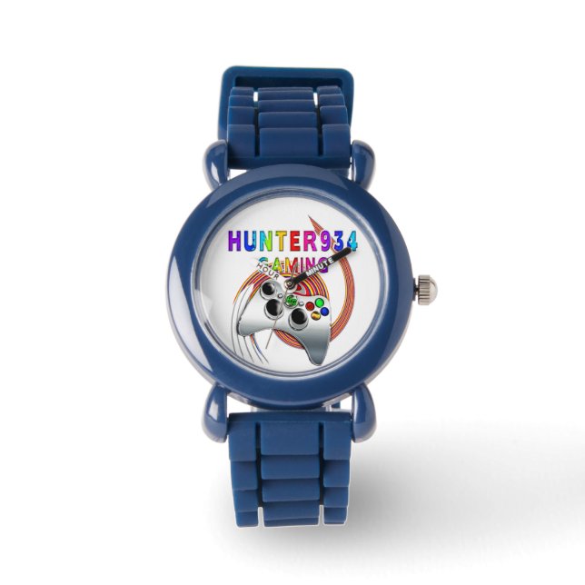 Reloj De Pulsera HUNTER934 - Colección Triangles - Niños vigilados (Anverso)