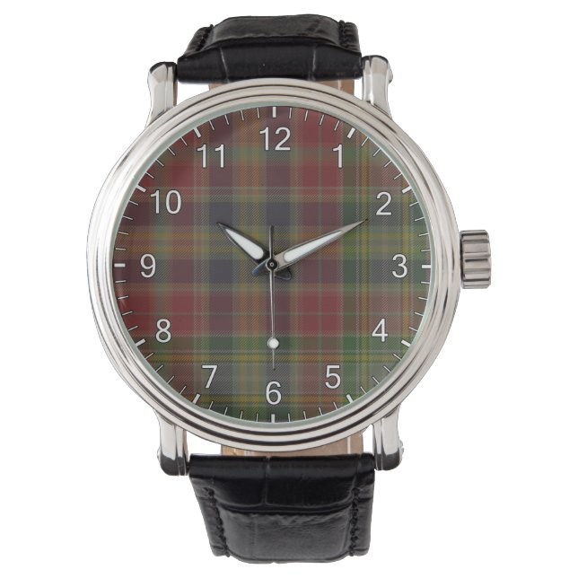 Reloj De Pulsera Hunter Clan Tartan (Anverso)