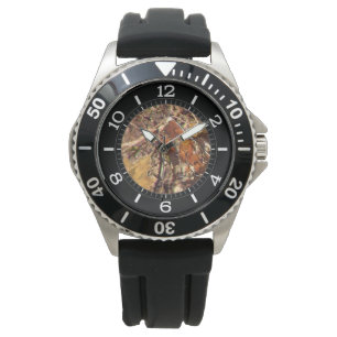 Reloj De Pulsera Hunter Fall Nature Camouflage Pintar Decoración Ma