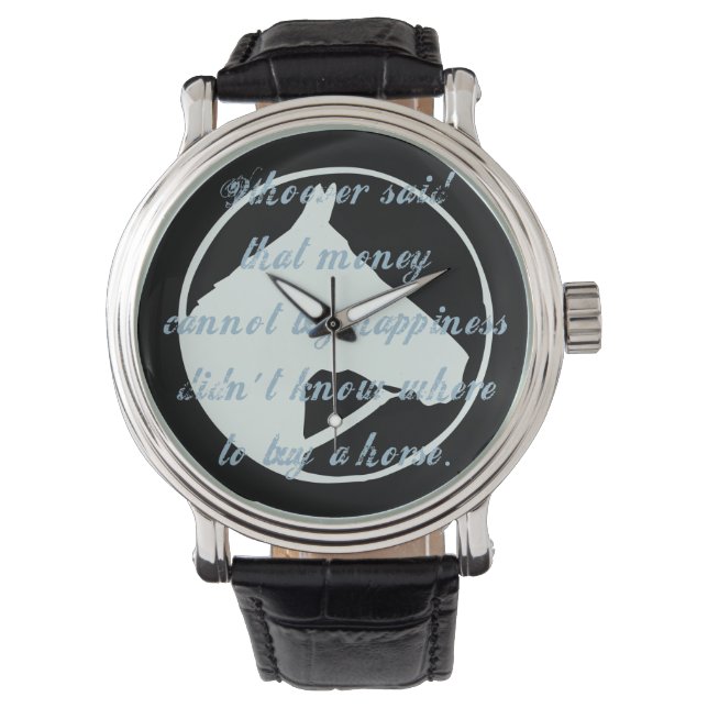 Reloj De Pulsera Hunter Pony Pointillism Horse (Anverso)