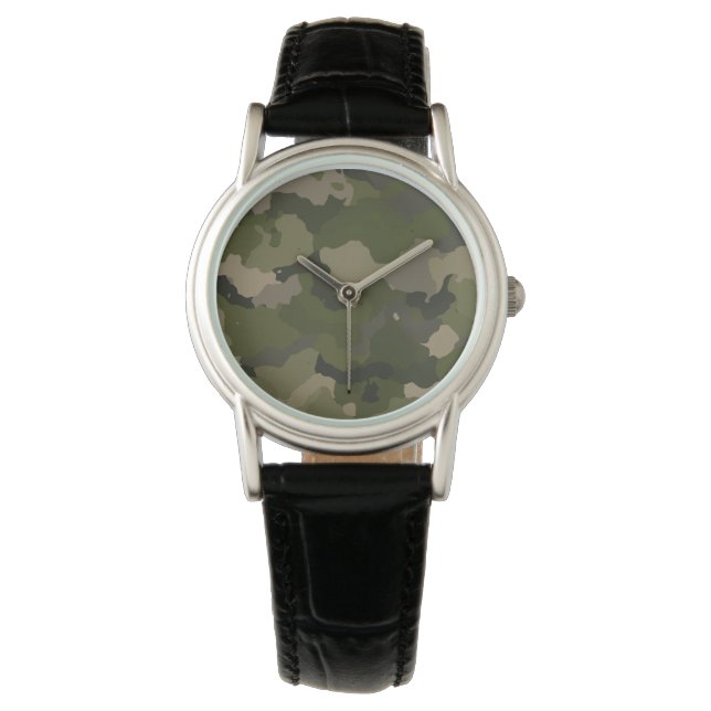 Reloj De Pulsera Huntress Camo (Anverso)