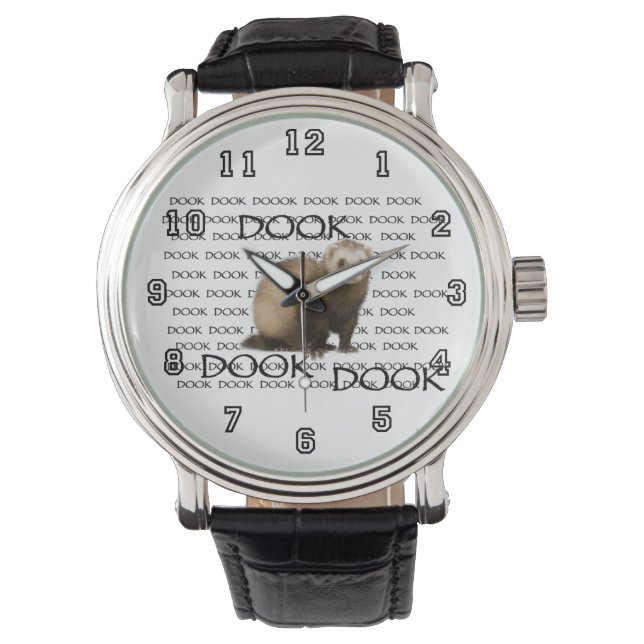 Reloj De Pulsera hurón de la cocina (Anverso)