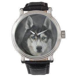 Reloj De Pulsera Husky Dog Big Dog Animal Mascota