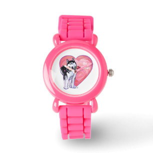 Reloj De Pulsera Husky El día de San Valentín