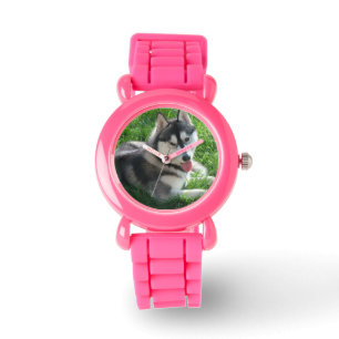 Reloj De Pulsera Husky siberiano lindo