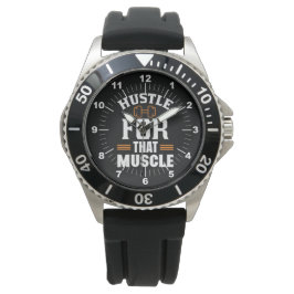 Reloj De Pulsera Hustle por ese ejercicio de gimnasia muscular