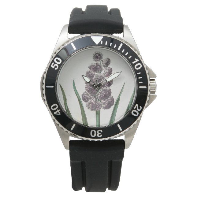 Reloj De Pulsera Hyacinth Flower (por Johann Michael Seligmann) (Anverso)