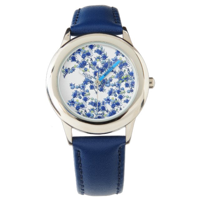 Reloj De Pulsera Hydrangea(BGC transparente) (Anverso)