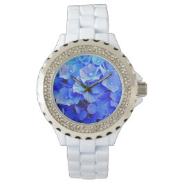 Reloj De Pulsera Hydrangea Blues