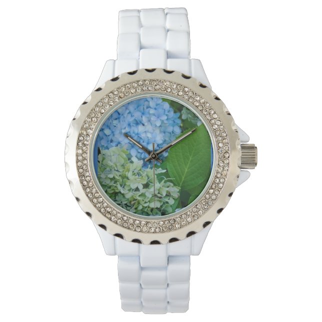 Reloj De Pulsera Hydrangea Flowers (Anverso)