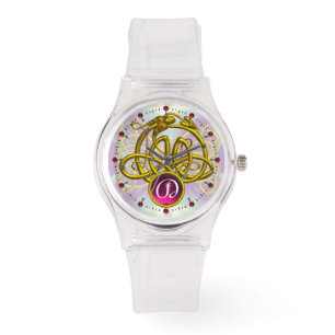 RELOJ DE PULSERA HYPER DRAGON / CONOCIMIENTOS CELTICOS ORO GEMSTONE