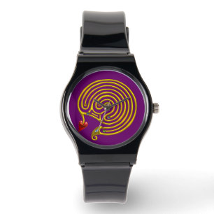 Reloj De Pulsera HYPER LABYRINTH, negro