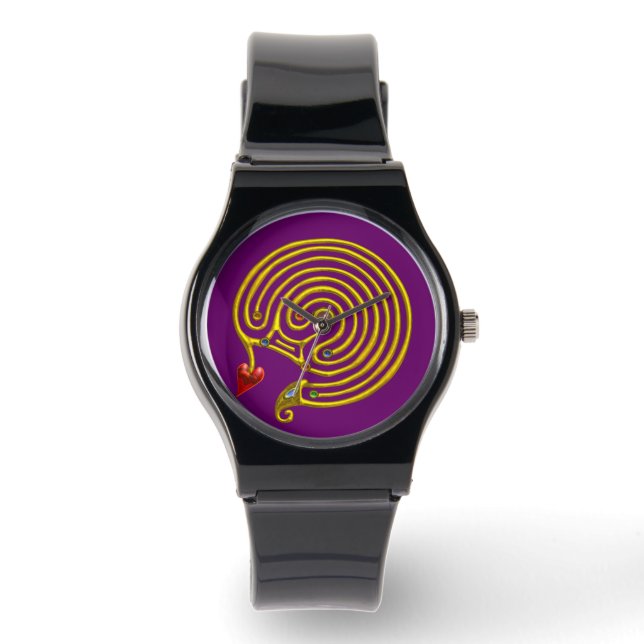 Reloj De Pulsera HYPER LABYRINTH, negro (Anverso)