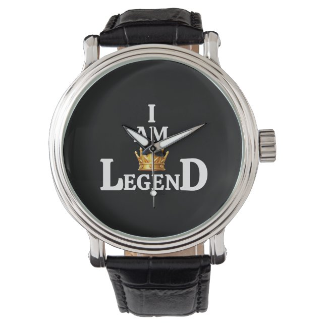 Reloj De Pulsera I Am Legend (Anverso)