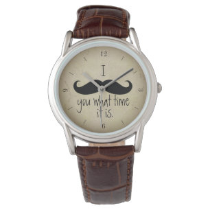 Reloj De Pulsera I bigote usted cuándo es divertido