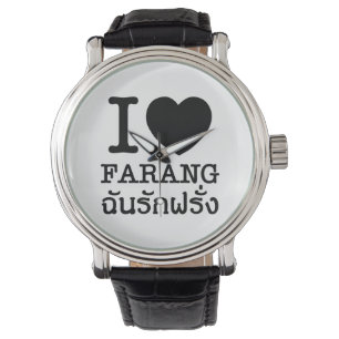 Reloj De Pulsera I Black Heart (Love) Farang