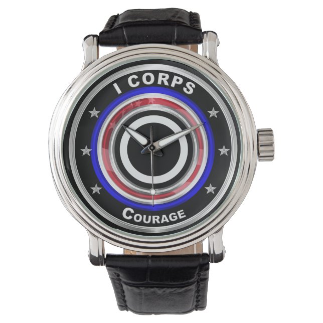 Reloj De Pulsera I Corps "America's Corps" Keepsake (Anverso)