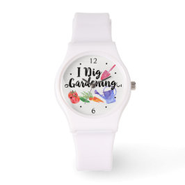Reloj De Pulsera I Dig Gardening Cute Garden Gift Gardener
