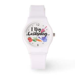 Reloj De Pulsera I Dig Gardening Cute Garden Gift Gardener