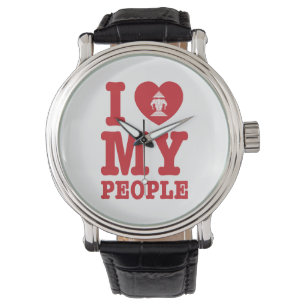 Reloj De Pulsera I Heart (Love) Erawan My Lao People