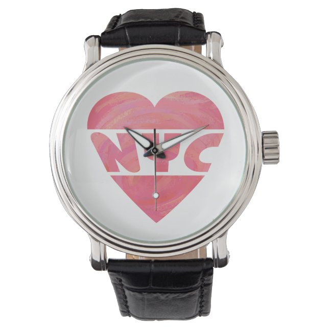 Reloj De Pulsera I Heart NYC (Anverso)