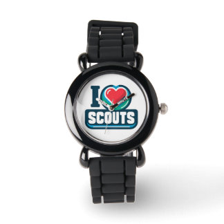 Reloj De Pulsera I Heart Scouts Chica Scouting Watch