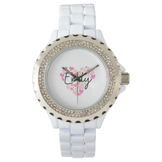 Reloj De Pulsera I love Emily (Anverso)
