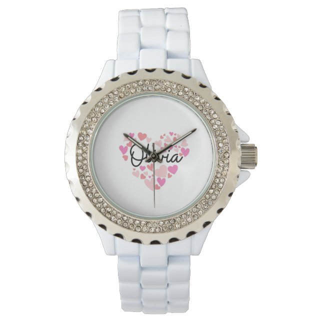 Reloj De Pulsera I love Olivia (Anverso)