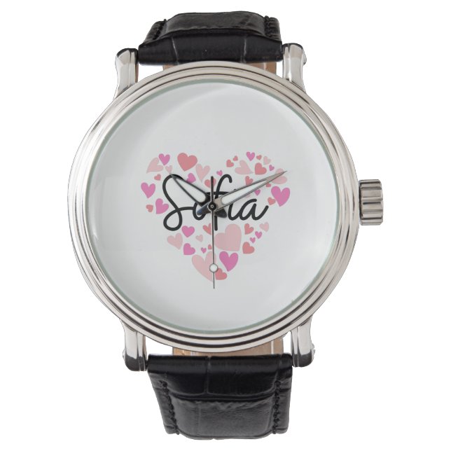 Reloj De Pulsera I love Sofia (Anverso)