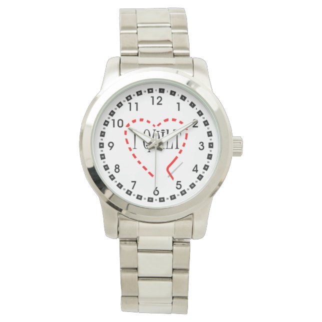 Reloj De Pulsera I Quilt (Anverso)