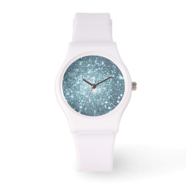 Reloj De Pulsera Ice Blue Verde azulada Star Watch (Anverso)