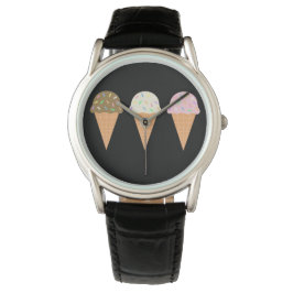 Reloj De Pulsera Ice Cream Cones Watch