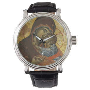 Reloj De Pulsera Icono conocido como la "Virgen del Tsar Dushan",
