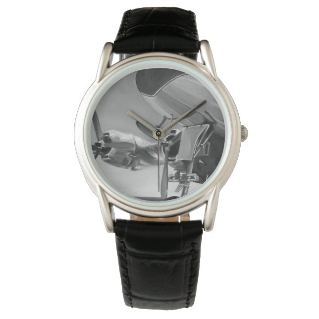 Reloj De Pulsera Icono de aviación (Anverso)