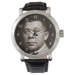 Reloj De Pulsera Icono de la Historia Negra: Booker T Washington, R