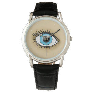 Reloj De Pulsera Icono de Ojo Azul