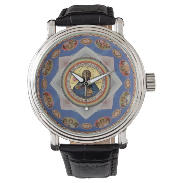 Reloj De Pulsera icono ortodoxo dios iglesia santo santo (Anverso)