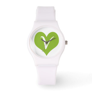 Reloj De Pulsera Icono simple del vegano