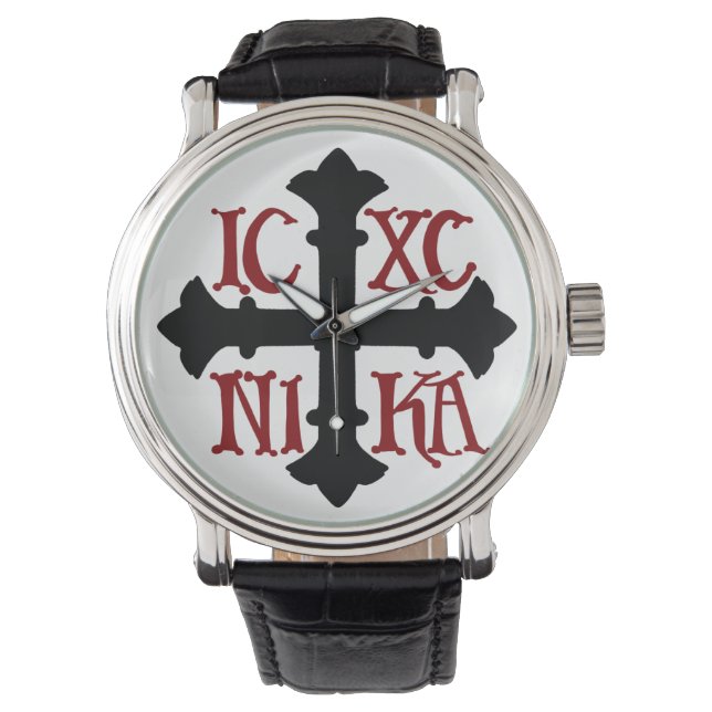 Reloj De Pulsera ICXC NIKA Writing Watch (Anverso)