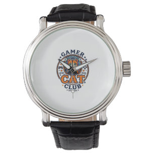 Reloj De Pulsera Idea de regalo para mamá gata jugadora - Gamer Cat