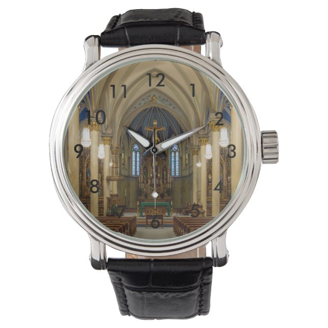 Reloj De Pulsera Iglesia Católica de San Pedro (Anverso)