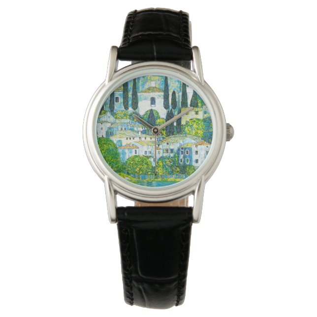 Reloj De Pulsera Iglesia de Cassone Gustav Klimt (Anverso)